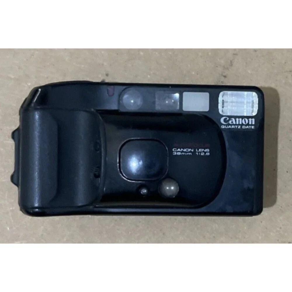 Canon Autoboy3 Quartz Date Lens 38mm 1: 2.8 Compact Film Camera Untested Parts